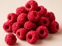 Freeze-dried raspberries