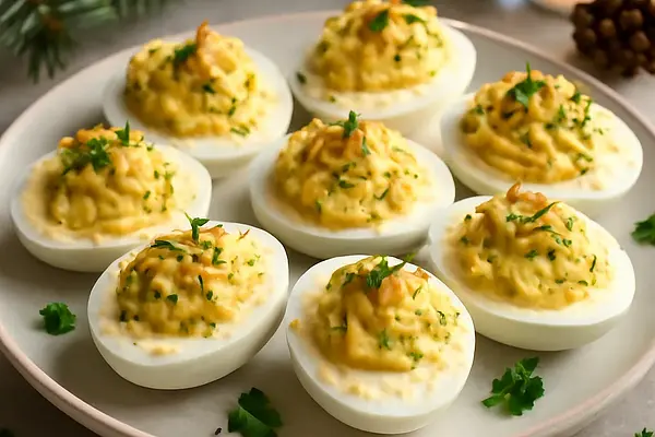 Faszerowane jajka (na Wigilię)