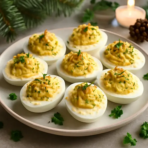 Stuffed Eggs (for Christmas Eve)