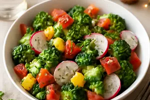 Vegetable Salad (Christmas Version)