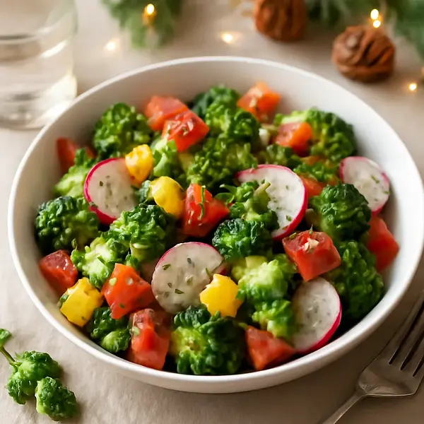 Vegetable Salad (Christmas Version)