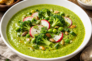 Shrek Soup (green vegetable soup)