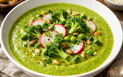 Shrek Soup (green vegetable soup)