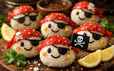 Pirate Rice Balls
