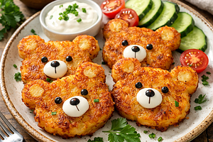 Bear Potato Pancakes