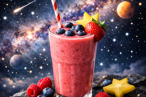 Owocowe smoothie 'Wśród gwiazd'