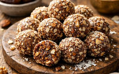 Energy Balls with Dates and Nuts