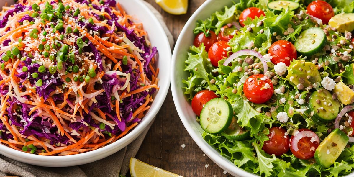Surówka czy sałatka? Zrozum różnice i wybierz mądrze!