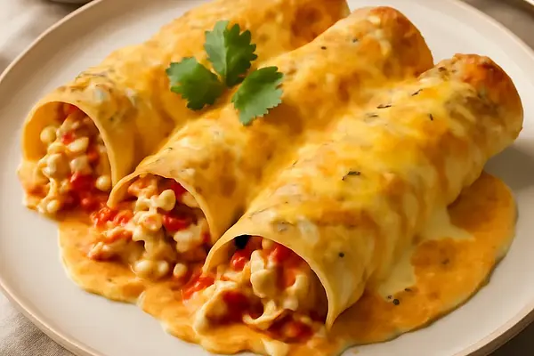 Enchiladas z kurczakiem