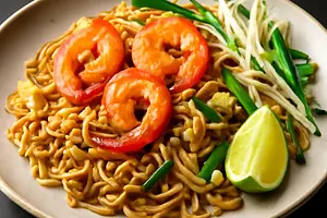 Pad Thai z krewetkami