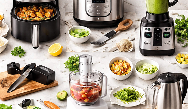 Oszczędzaj czas w kuchni: 8 niezbędnych akcesoriów