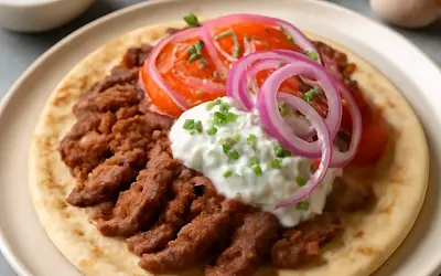 Gyros wieprzowy
