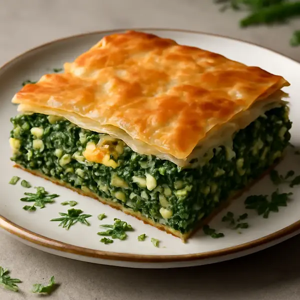 Spanakopita - spinach pie