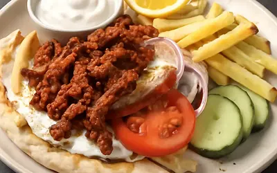 Gyros z wieprzowiną