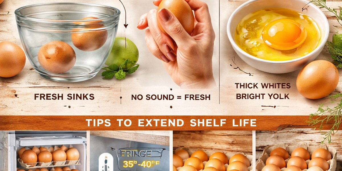 Jak rozpoznać świeże jajka i przedłużyć ich trwałość?