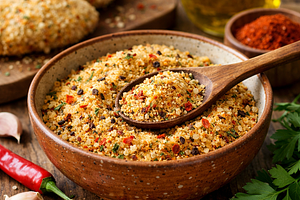 Spicy breading for cutlets
