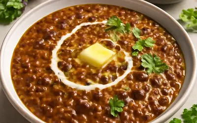 Dal makhani - soczewica kremowa