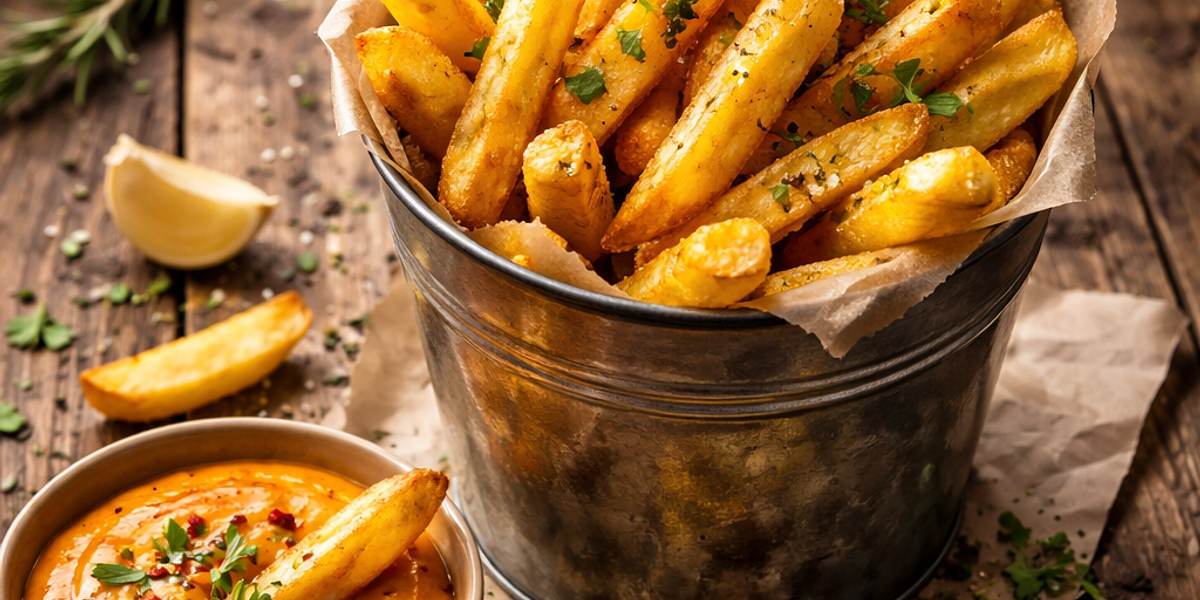 Jak uzyskać idealnie chrupiące frytki w domowej kuchni