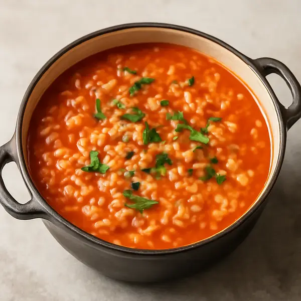 Tomato Soup with Rice