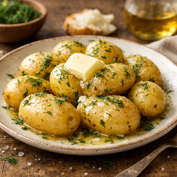 Potatoes with Dill and Butter