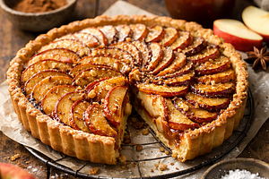 Apple and Cinnamon Tart