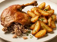 Kaczka (udko konfitowane)