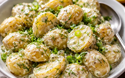 Young Potato Salad with Dill and Sour Cream