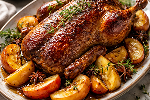 Roast Duck with Apples (Polish, Regional)