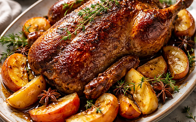 Roast Duck with Apples (Polish, Regional)