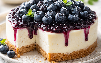 Blueberry Cheesecake (Polish-Modern)