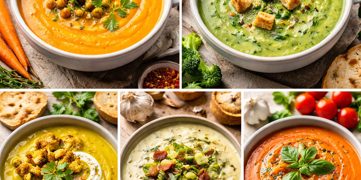 5 Sposobów na Kremową Zupę Bez Śmietany