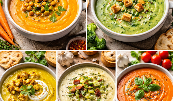 5 Sposobów na Kremową Zupę Bez Śmietany