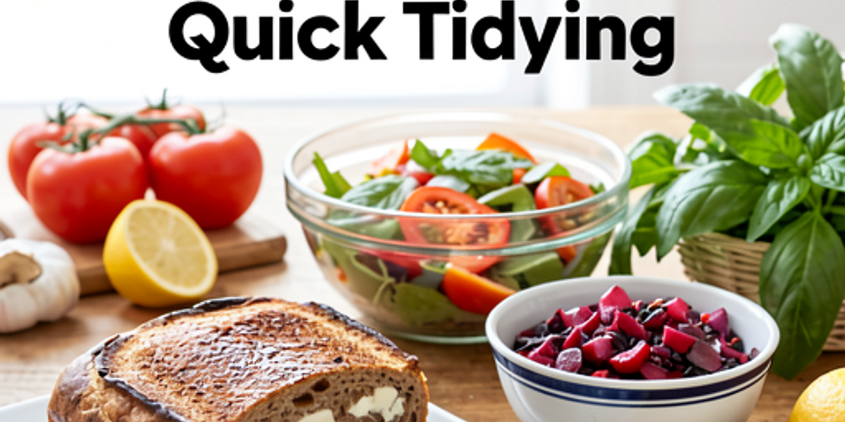 8 Trików na Czysty Blat w 5 Minut: Błyskawiczne Porządki