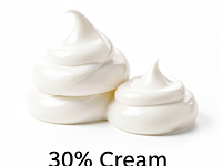 30% cream (heavy cream)