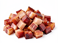 Boczek wędzony (pokrojony w drobną kostkę)