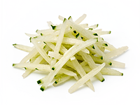 Ogórek kiszony (bez zalewy), starty