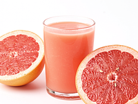 Pink grapefruit juice