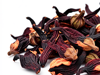 Suszone kwiaty hibiskusa (karkade)