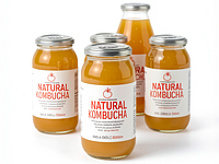 Natural kombucha
