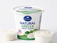 Greek natural yogurt 10%