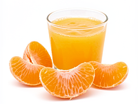 Freshly squeezed mandarin juice