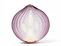 Czerwona cebula, pół sztuki (średnia)