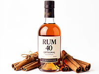 Rum 40% (optional)