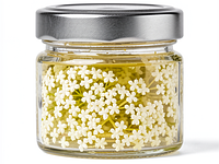 Elderflower syrup (optional)