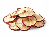 Dried apple chips