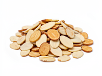 Toasted almond flakes