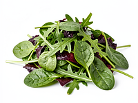 Mieszanka sałat (baby spinach i rukola zastępującą rukolę? użyj mixu zimowego)