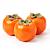 Persimmon (kaki, variety fuyu)