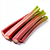 Fresh rhubarb