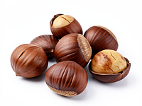 Cooked, peeled chestnuts